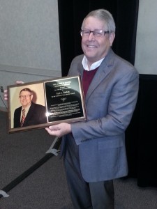 Ted receiving Salter Award 101013